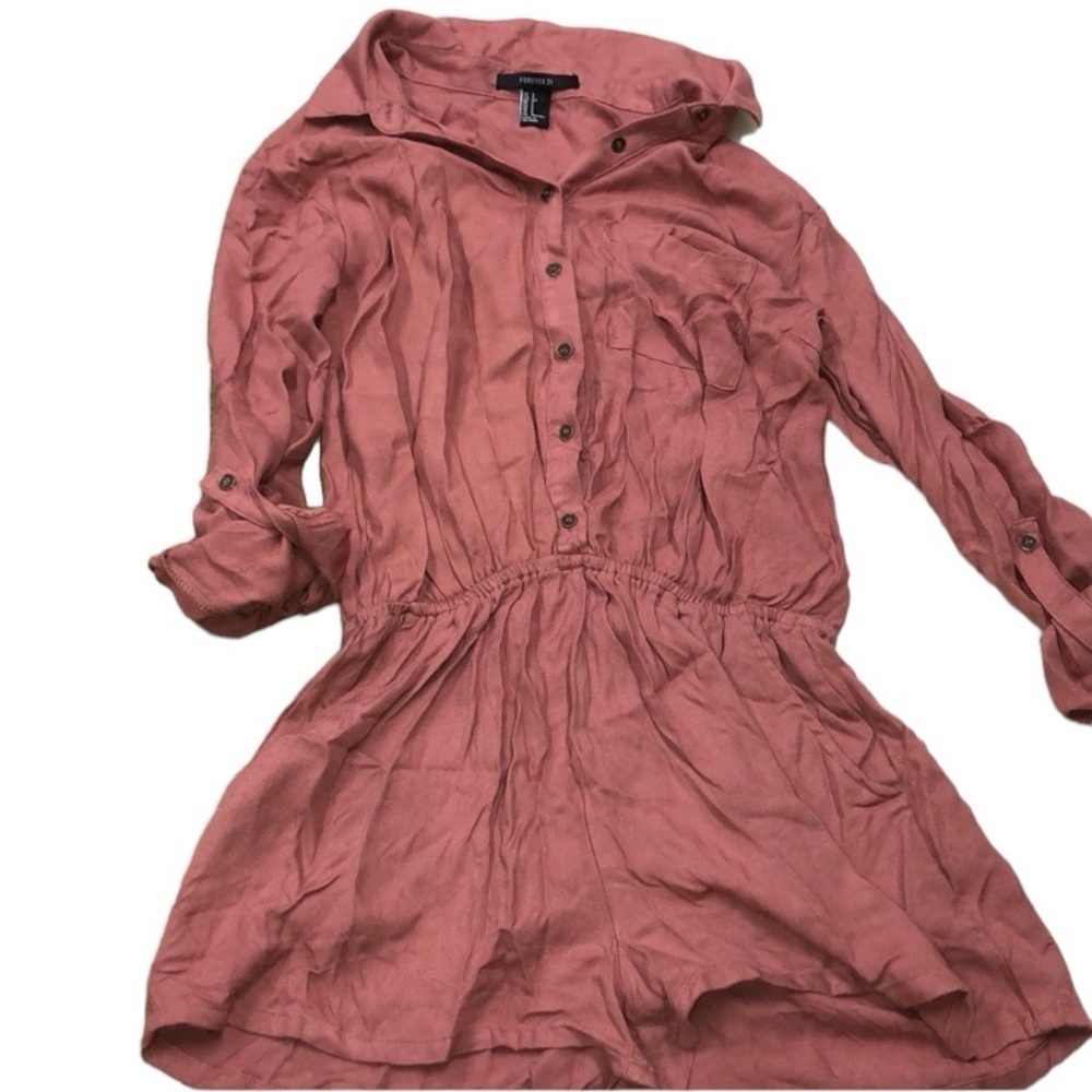 Forever 21 small mauve plum color summer romper